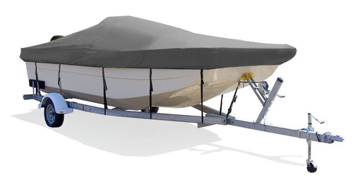 Trailerite Taylor Made Products Semi-Custom Boat Cover for Deck Boats with Inboard/Outboard Motor, Multiple Sizes and Colors
