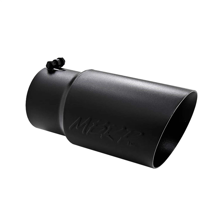 6" O.D. MBRP T5074BLK Dual Wall Angled Exhaust Tip (Black Coated)