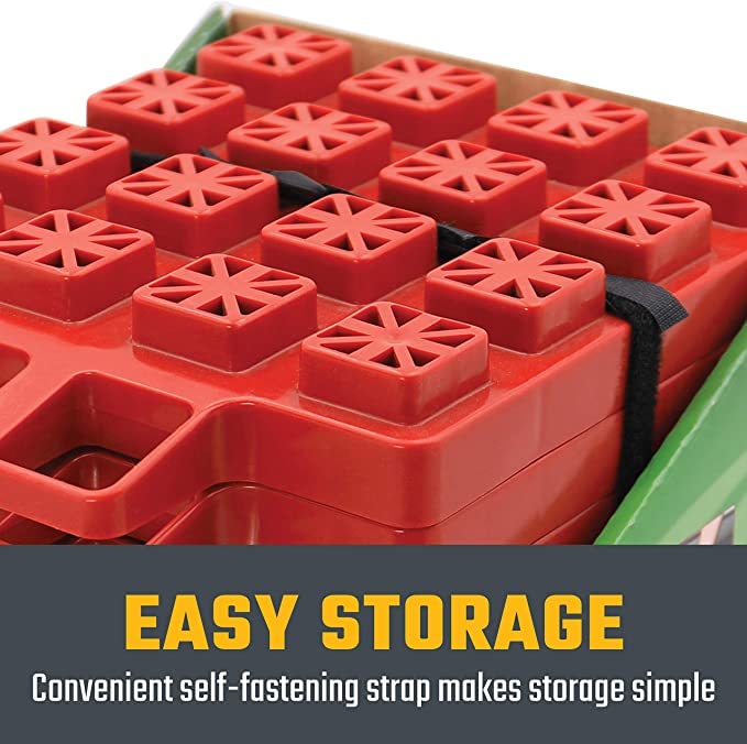 A10-0916 Valterra Stacker, (Pack of 4), Red