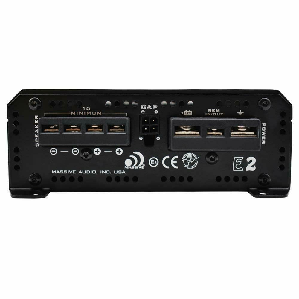 Audio Massive Nano Edge Monoblock Amplifier 1600 Watt 1 Ohm Stable E2