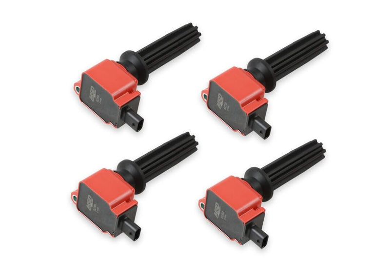 82594 MSD Ignition Coils, Red, 4-Pack