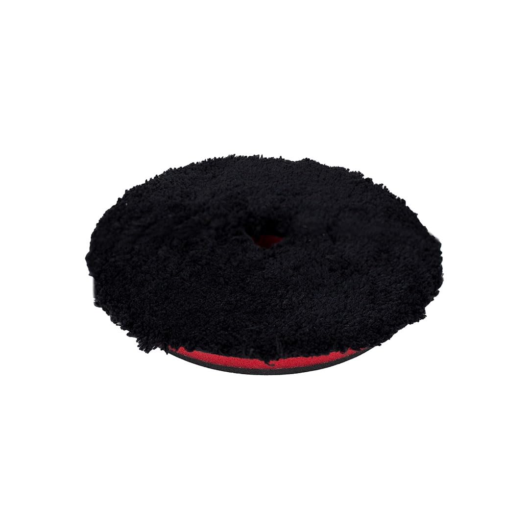 5” Maxshine Universal Premium One-Step Microfiber Polishing Pad | Ultra-Soft Pad Cuts & Polishes in One Step | Dual EVA Cushion Foam with Hook & Loop Backing | DA & Rotary Polisher Compatible