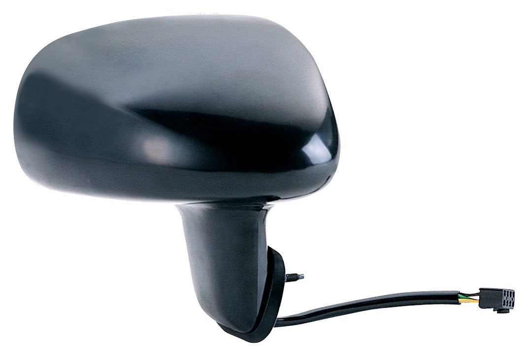 Fit System Mirror Passenger Side for Caprice Sedan, Roadmaster Wagon, Roadmaster Sedan, Cadillac Fleetwood/Fleetwood Brougham, Olds. Custom Cruiser, Black, Non-Foldaway, Heated Power