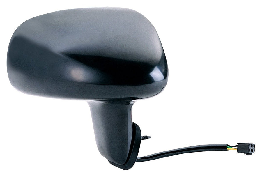 Fit System Mirror Passenger Side for Caprice Sedan, Roadmaster Wagon, Roadmaster Sedan, Cadillac Fleetwood/Fleetwood Brougham, Olds. Custom Cruiser, Black, Non-Foldaway, Heated Power