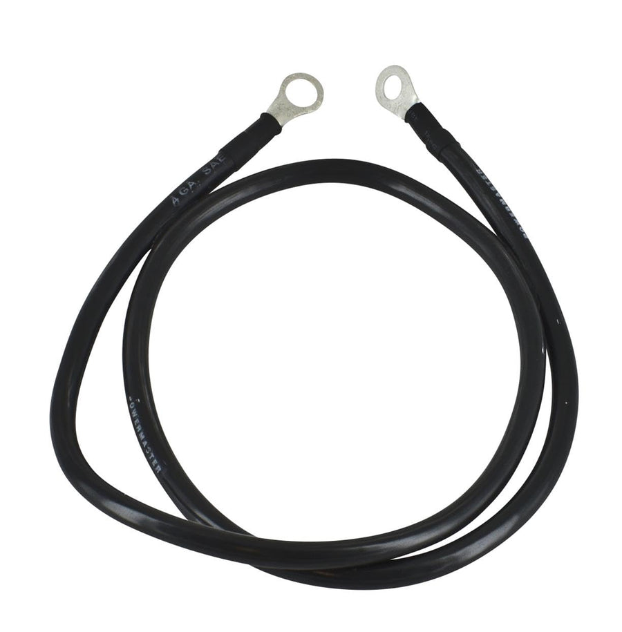 1-742 Powermaster Alt Ground Wire 4g 2 ft 5/16 & 1/4 Eyelet