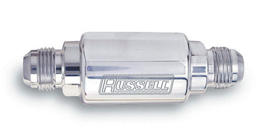 Competition Edelbrock RUSSELL 650200 Polished Fuel Filter