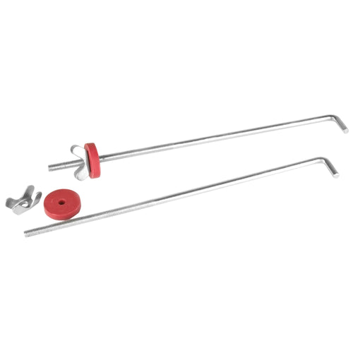Heavy Gauge Steel Performance Tool W1697C L Style Battery Bolts, Corrosion-Resistant Plating, Ideal for Welding, Woodworking, Metalworking, and More