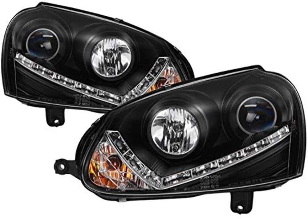 Projector Style Spyder Auto Headlights Black/Clear 5017529