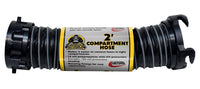 Valterra D04-0602 Go Power! Silverback Compartment Hose, Gray/Black 2'