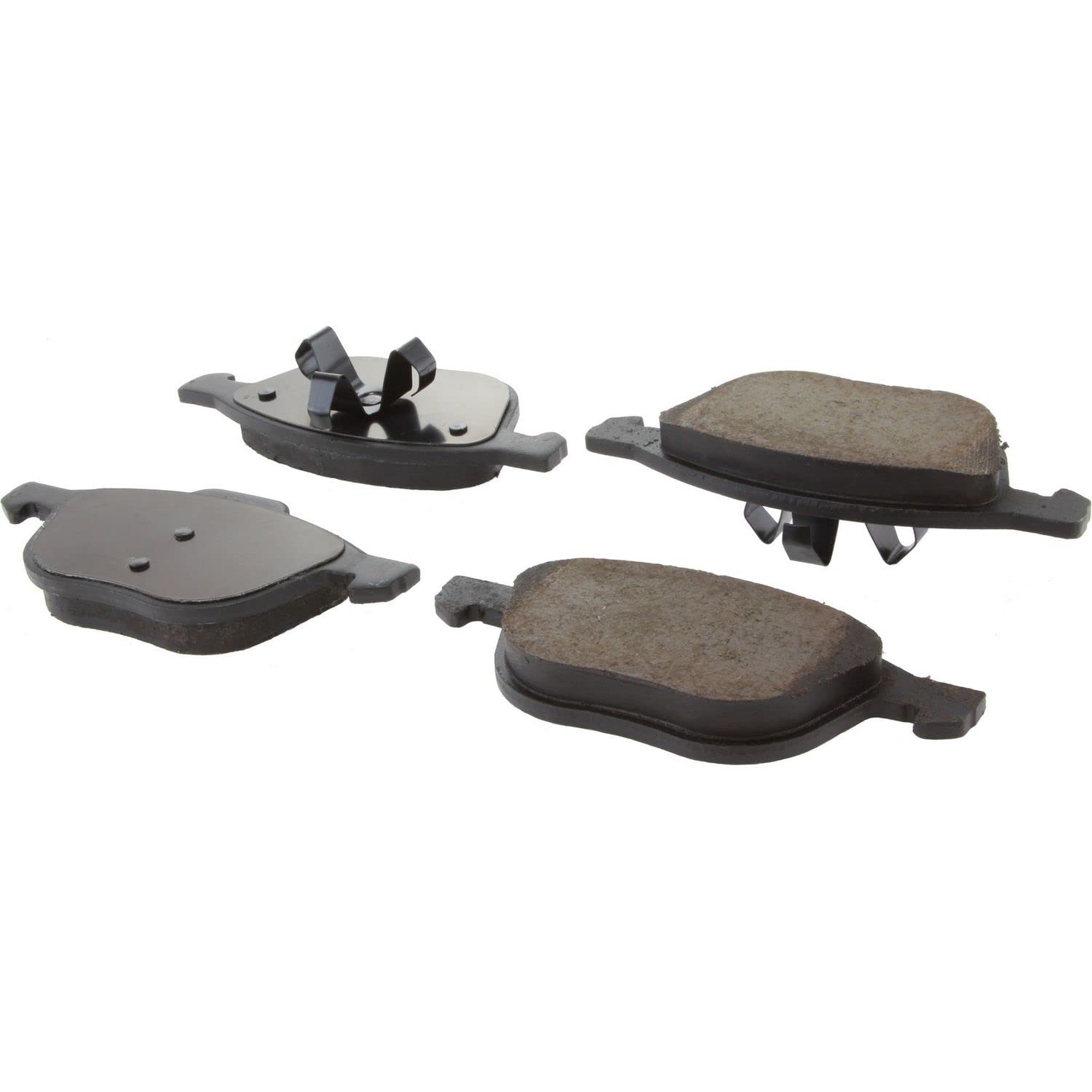 Centric Posi Quiet 105.10440 Premium Ceramic Disc Brake Pad Set with Shims For Ford, Mazda and Volvo Select Model Years