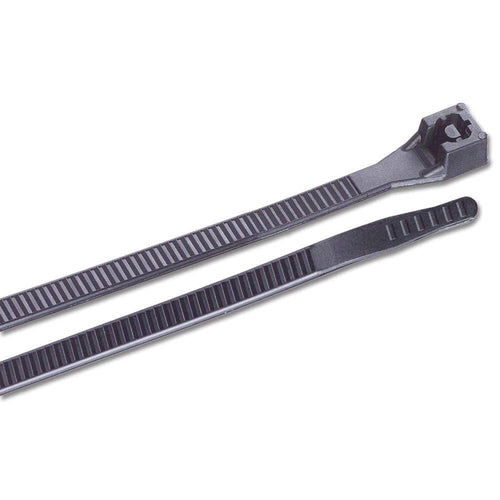 Cable Tie, ANCOR MARINE GRADE 199249 Standard, 6", Black, 100pc/bag
