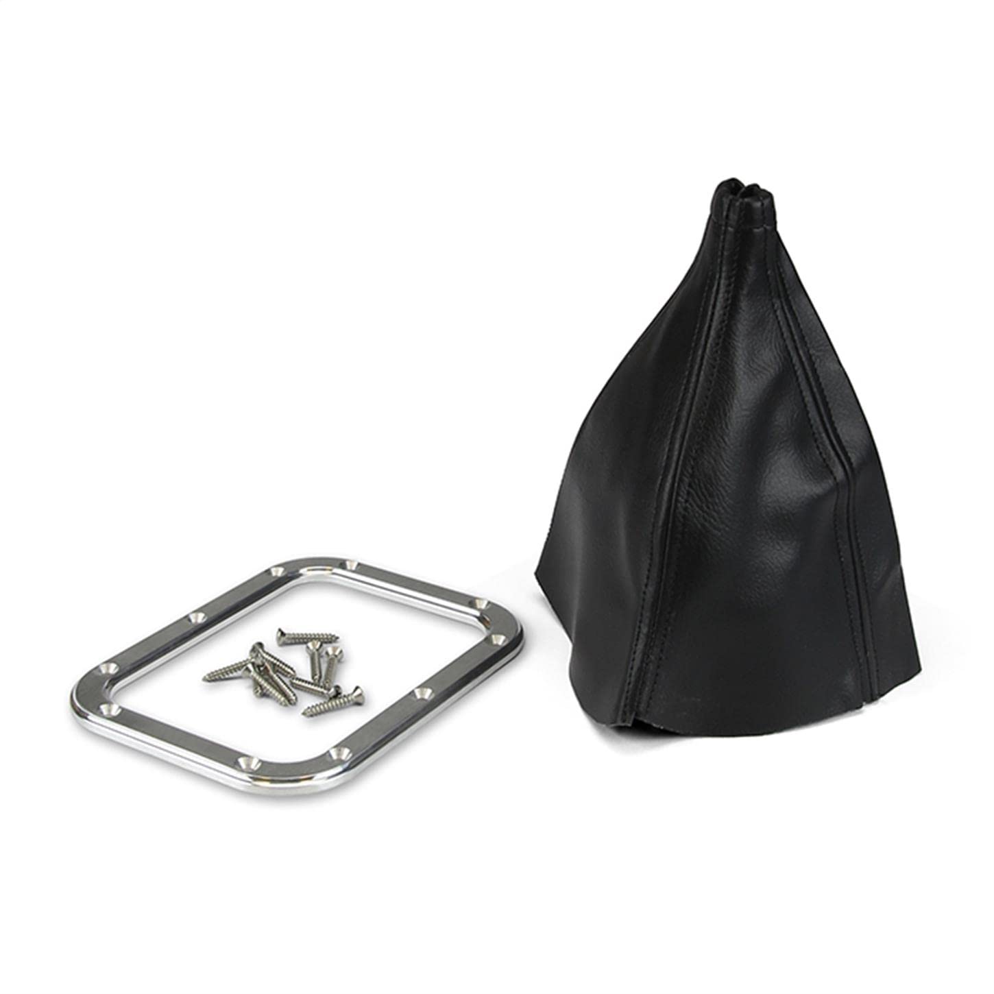 Billet Rectangular Boot Ring with Boot, black Lokar 70-BFMB