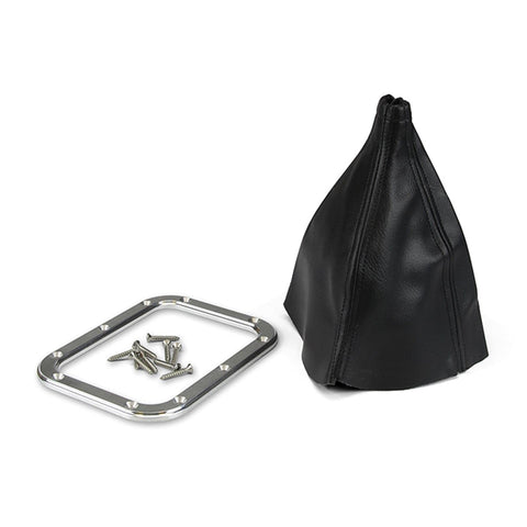 Billet Rectangular Boot Ring with Boot, black Lokar 70-BFMB