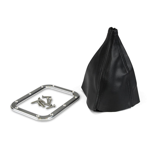 Billet Rectangular Boot Ring with Boot, black Lokar 70-BFMB