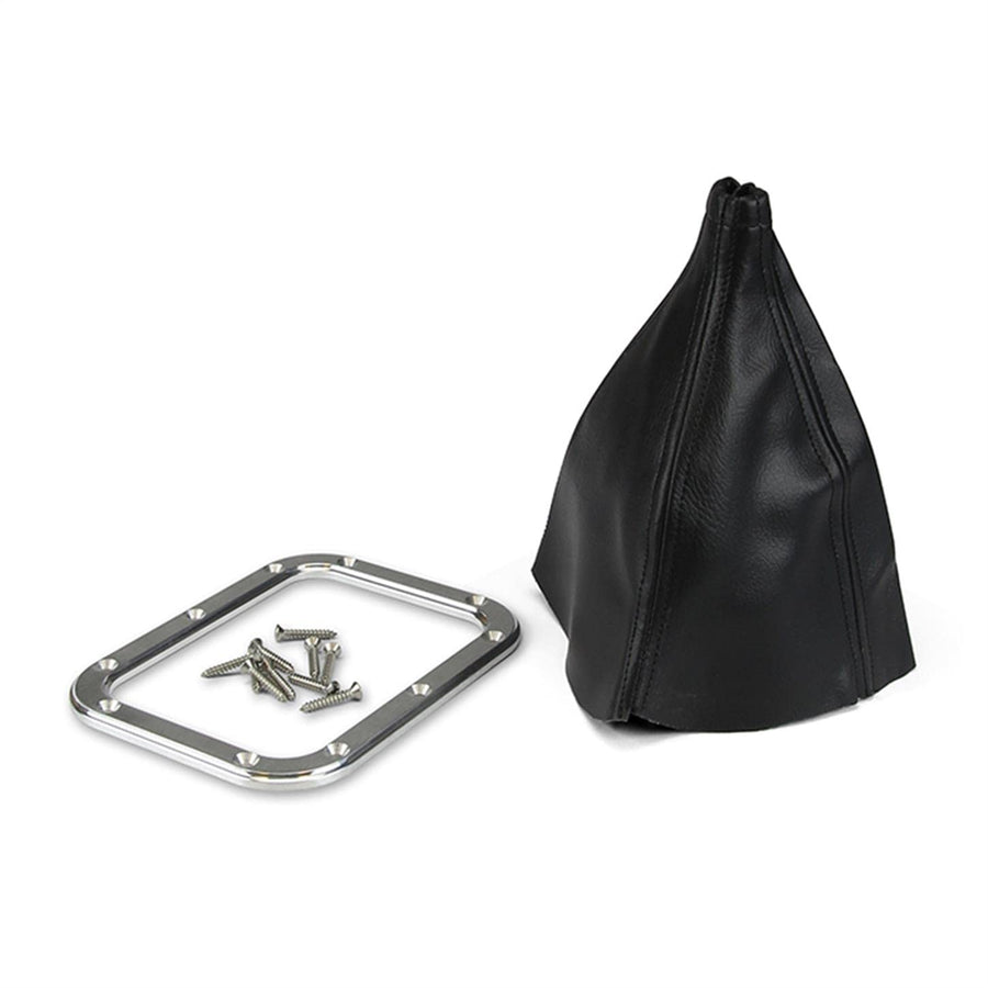 Billet Rectangular Boot Ring with Boot, black Lokar 70-BFMB