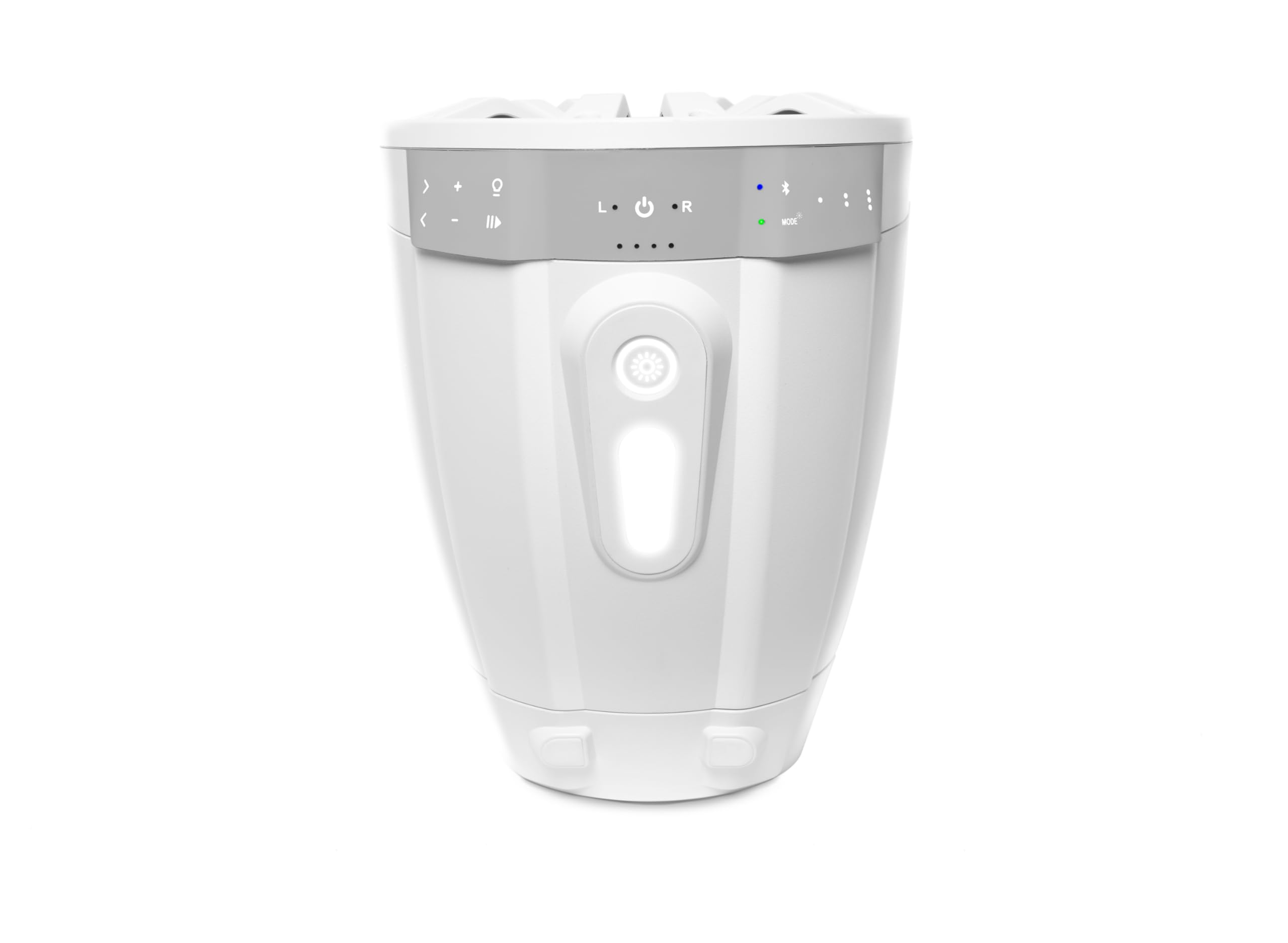 ExtremeTower SoundExtreme TBB8 Waterproof Sealed 8-inch 2-Way – Battery-Powered Bluetooth Amplified Speaker 2-pc Set– White