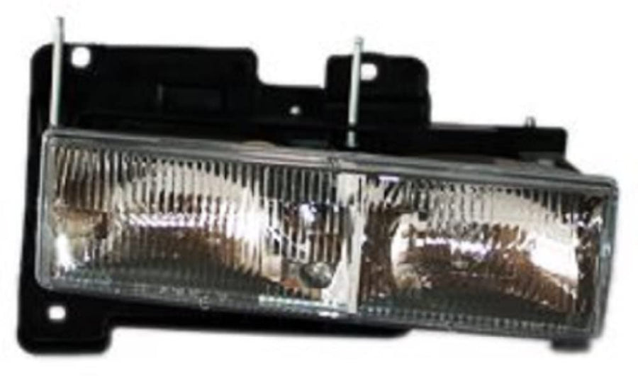 Right TYC Headlight Assembly Compatible with 1994-2002 Chevrolet GMC C/K