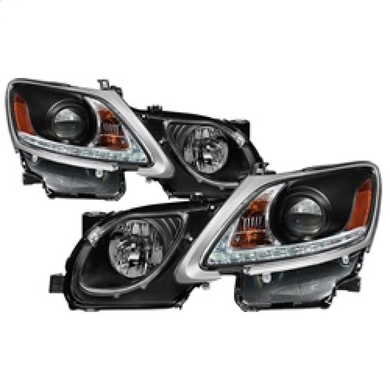 Spyder Auto 5082800 Spyder Lexus GS 300/350 / 450/460 2006-2011 Projector Headlights - Xenon/HID Model Only (Not Compatible With Halogen Model) - DRL LED - Black