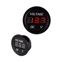 Mini Voltage Meter W/Hardware InstallBay - Retail Pack