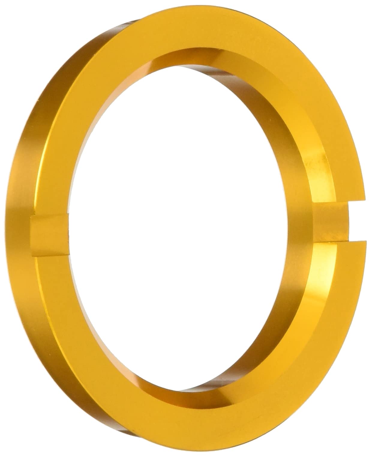 Kyo-ei HUB Centric Ring 2.9 inches (73 mm) / 2.2 inches (56 mm), Pack of 2, Aluminum/Gold, Brim