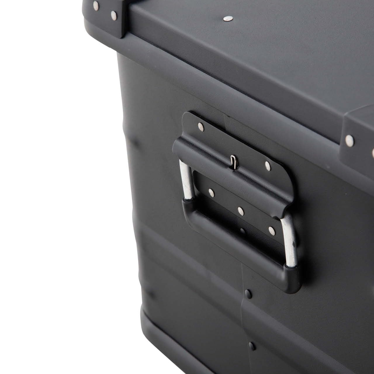 Vehicle Systems Overland Aluminum Box Storage 53QT - Universal Purpose - Heavy Duty Foldable Handles - Heavy Duty Nylon Interior Straps - Boxes are Stackable