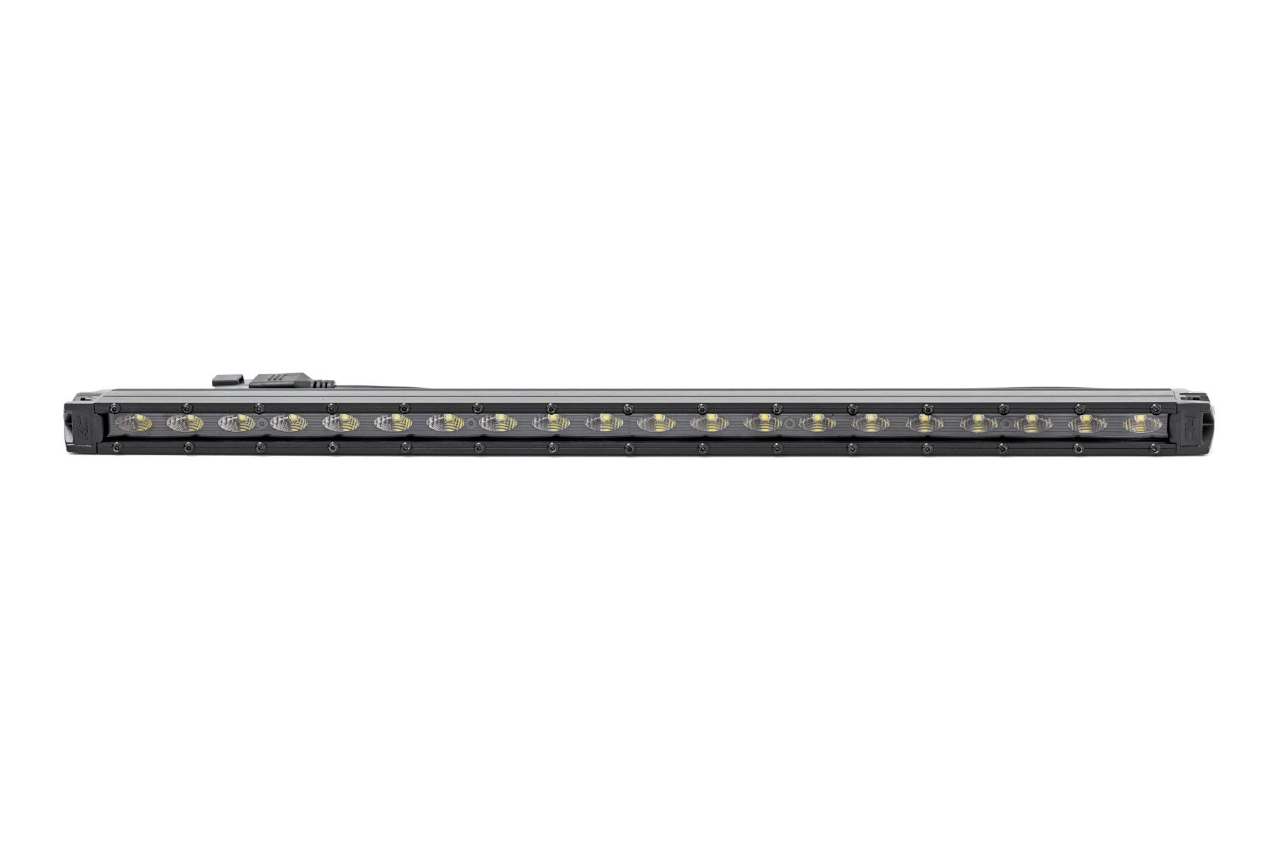 20" Rough Country Slimline LED Light Bar - 100W, 7200 Lumens, CREE LED with Wide Flood Beam for Off-Road, Jeeps, Truck, UTV
