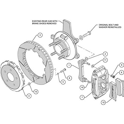 Rear Kit, FNSL4R/QS-ST, 12.88 w/o PB - Nickel