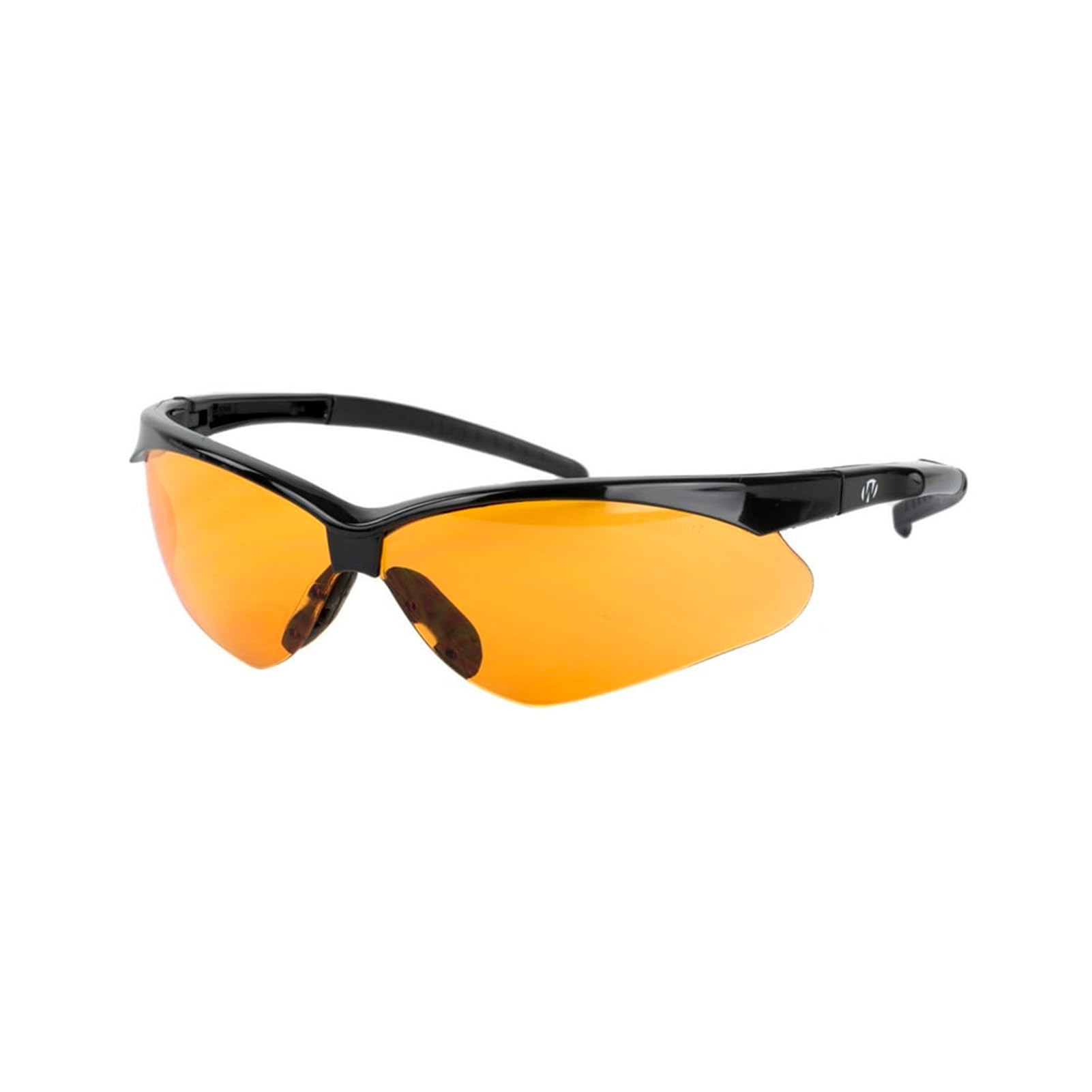 Walker's Sport Crosshair Shooting Glasses - Lightweight Impact-Resistant Polycarbonate Lenses Soft Non-Slip Adjustable UV Protection Hunting Range Shooting Sports Glasses, Amber