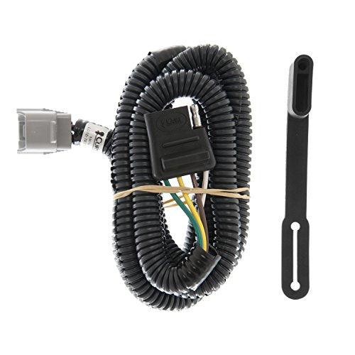 CURT 55245 Custom Vehicle-Side 4-Pin Trailer Wiring Harness, Fits Select Toyota 4Runner, Grand, Highlander, Land Cruiser, Lexus LX470, LX570, RX300, TX350, TX500h, TX550h+