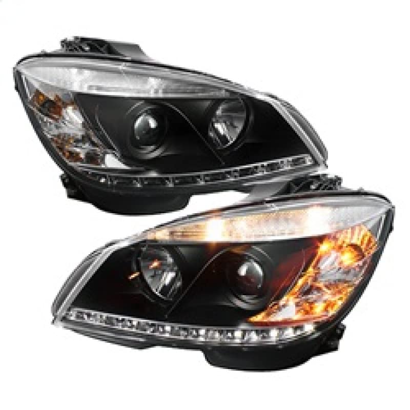 Auto Spyder 5042262 Projector Style Headlights Black/Clear
