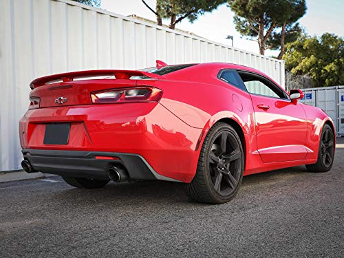 MACH Force-Xp aFe Power 2-1/2 IN 409 Stainless Steel Axle-Back Exhaust System Carbon Fiber