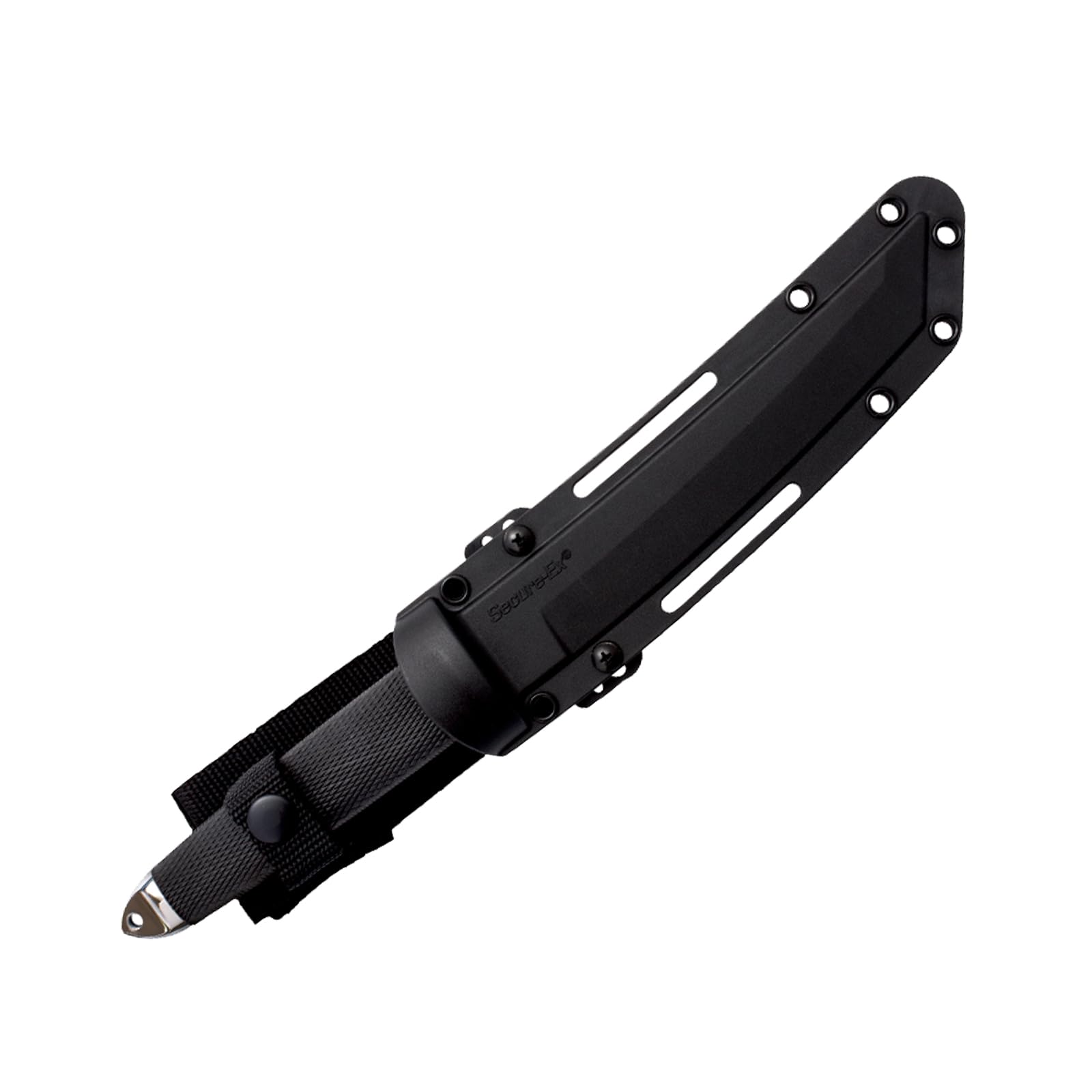 Cold Steel Tanto Magnum 7.5" VG-10 San Mai Razor-Sharp Blade 5.625" Kray-Ex Handle Military Tactical Fixed Blade Knife w/Secure-Ex Sheath