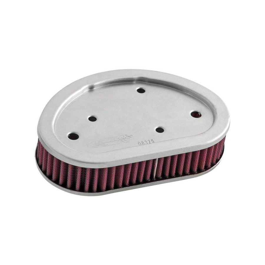 K&N Engine Air Filter: Powersport High Performance Air Filter: Fits 2008-2016 HARLEY DAVIDSON (Switchback, Non-US, Fat Bob, Dyna Low Rider, Wide Glide, Super Glide Custom, Street Bob) HD-9608