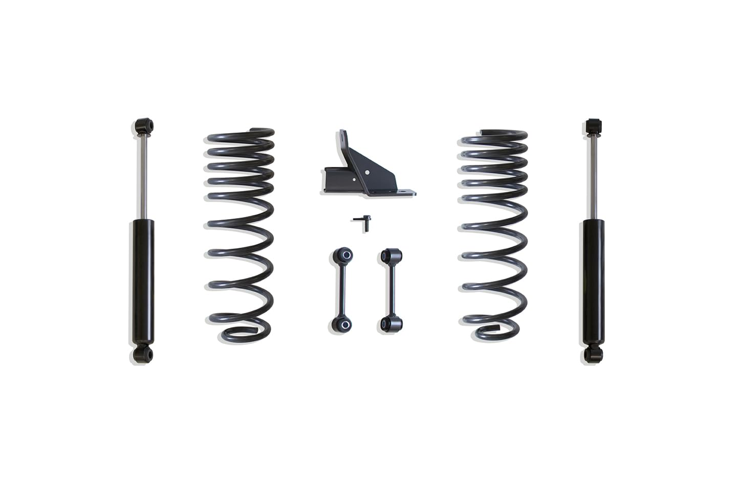 Lowering Kit MaxTrac 202940 4 in. Rear Incl. Coils Trac Bar Bracket Shocks Lowering Kit