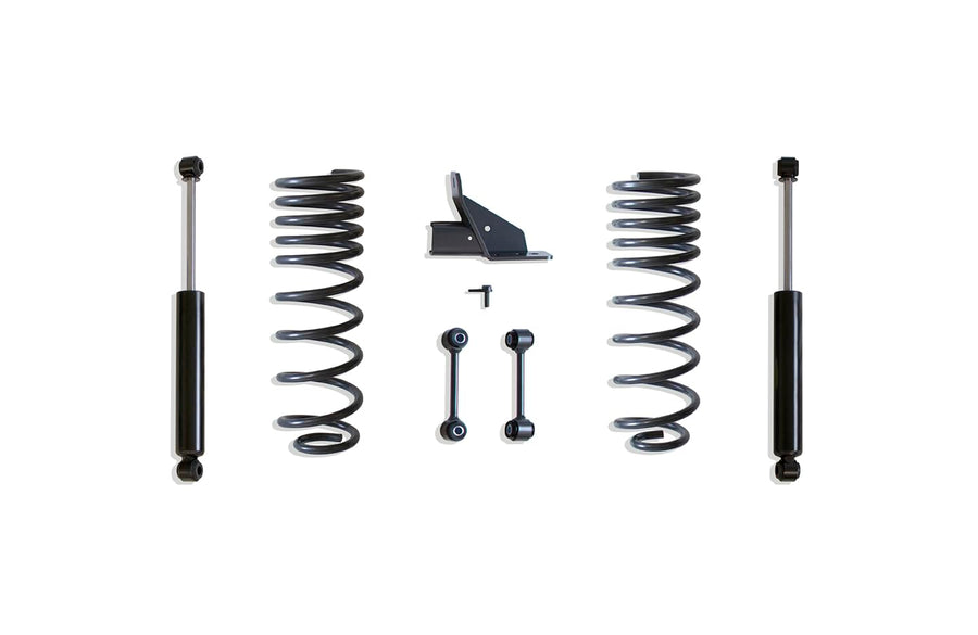 Lowering Kit MaxTrac 202940 4 in. Rear Incl. Coils Trac Bar Bracket Shocks Lowering Kit
