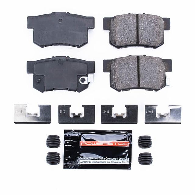 Power Stop Z23-536 Z23 Sport Carbon Fiber Infused Ceramic Brake Pads with Hardware For Acura CL, Acura Legend, Acura RDX, Acura RL, Acura TL, CR-V, Element, Odyssey, Oasis [Model Specific]