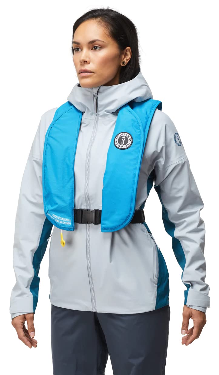 Azure Blue MIT 70 Manual Inflatable PFD