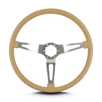 Teardrop Lecarra 67309 15" Brushed Thin Grip Tan 3 Spoke