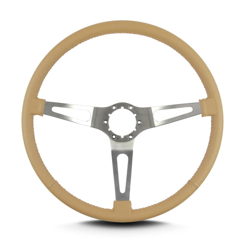 Teardrop Lecarra 67309 15" Brushed Thin Grip Tan 3 Spoke