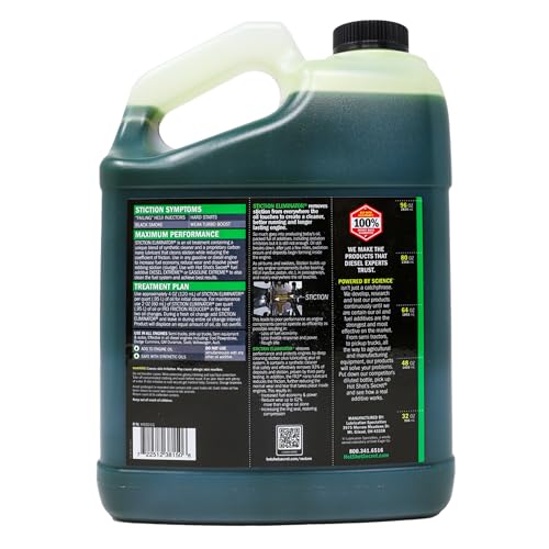 Hot Shot's Secret Stiction Eliminator Original - For All Vehicles, Gas & Diesel Oil Additive, Reduces Wear, Restores Power & Protects Injectors, Eliminates Injector Stiction, 5 Gallons