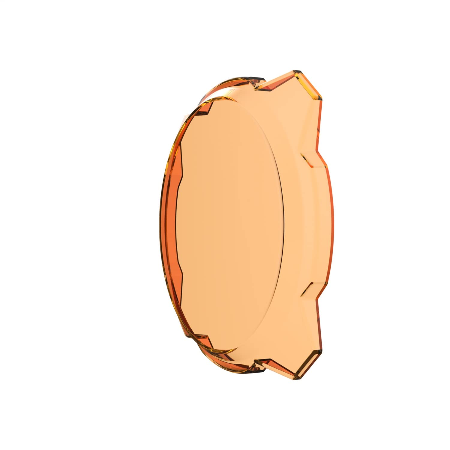 KC HiLiTES Gravity LED Pro6 Light Shield Cover 5112 6 In. Amber Light Shield Cover