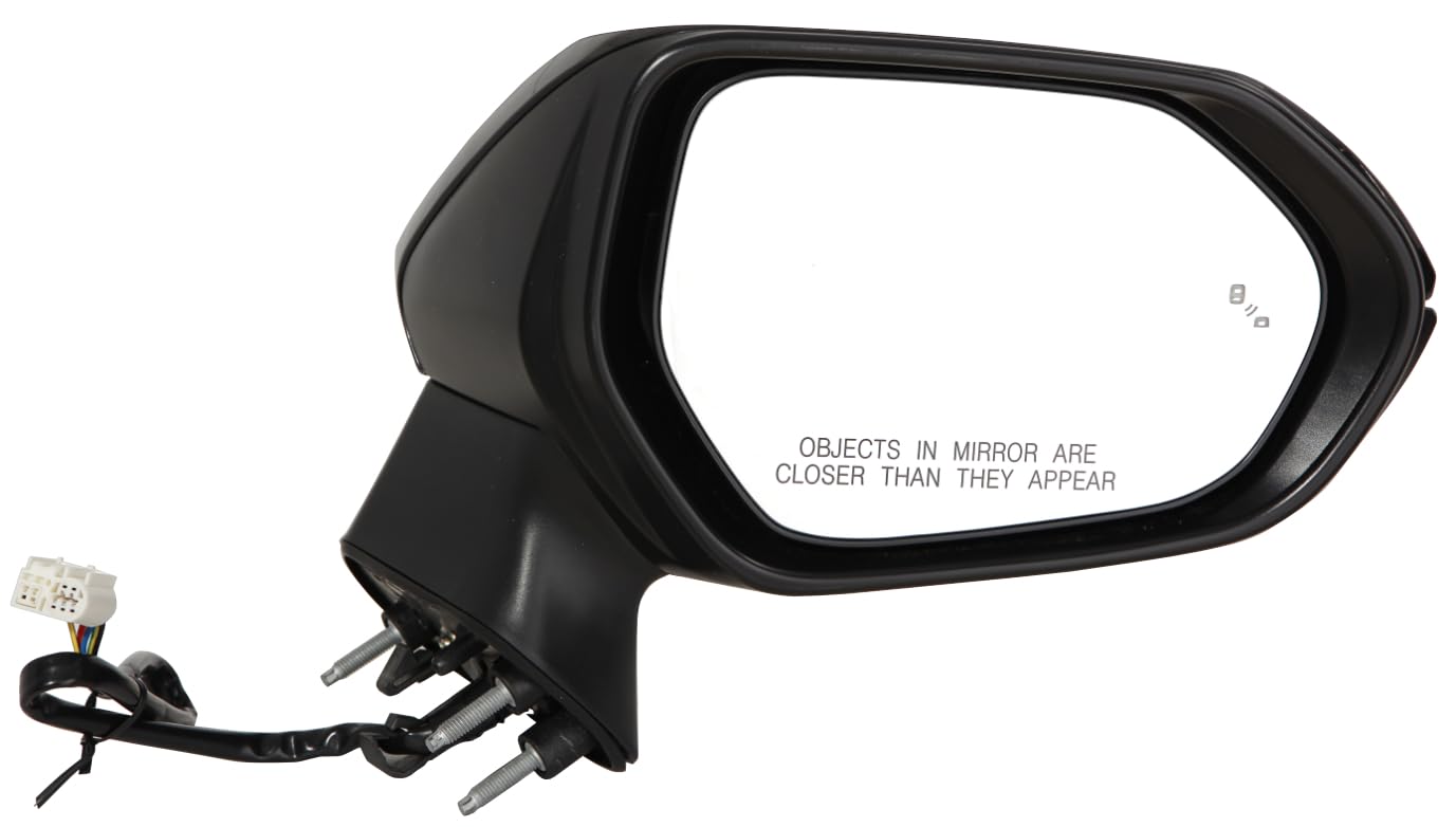 Toyota Corolla Sedan JPN Built 20-21 M-Ford Power Non Heated Mirror without BSD Passenger Side (PTM) | DOT Certified ACK 87910-12K60+87915-02360-C0 | TO1321393
