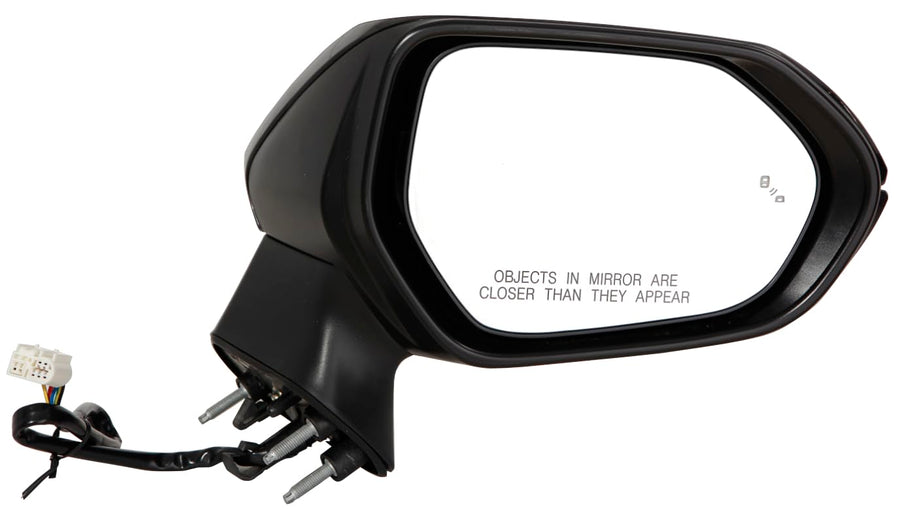 Toyota Corolla Sedan JPN Built 20-21 M-Ford Power Non Heated Mirror without BSD Passenger Side (PTM) | DOT Certified ACK 87910-12K60+87915-02360-C0 | TO1321393