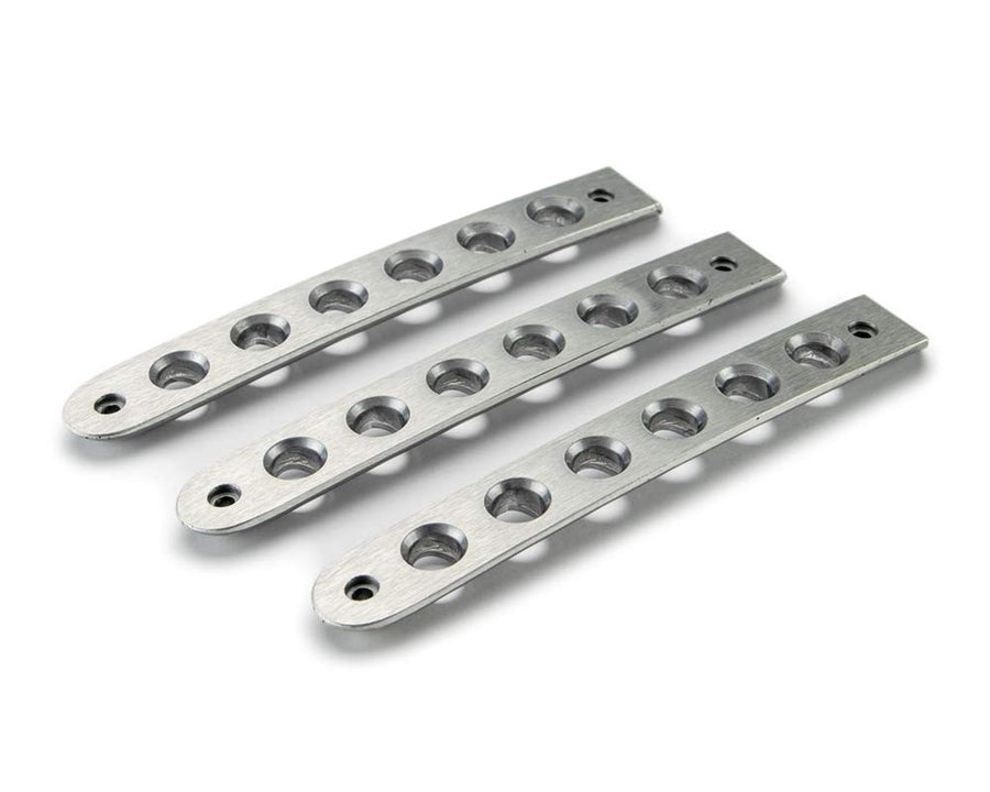 Door Handle Insert Set DV8 Offroad for 2007-18 Wrangler JK | 6 Round Hole Design | Aluminum Construction | Anodized Finish | Simple Screw-in Installation | Complete Kit