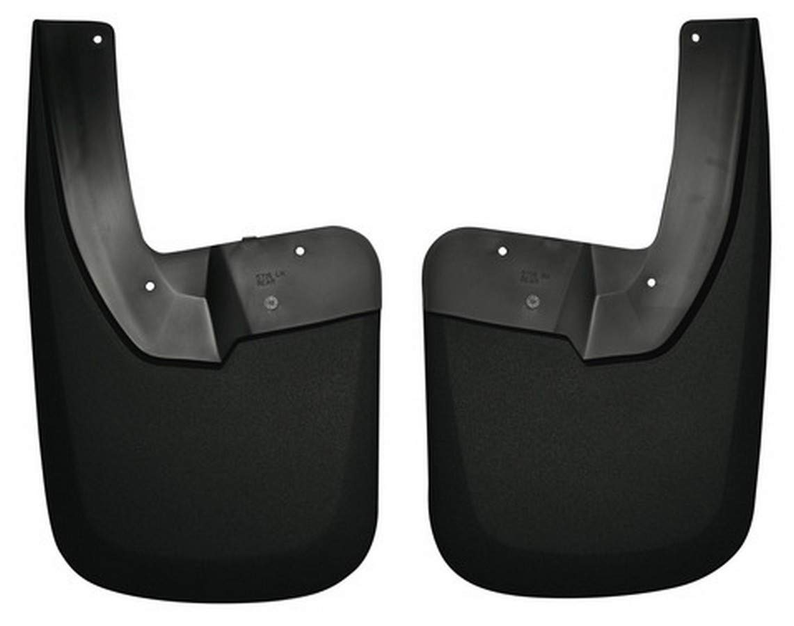 Custom Husky Liners Mud Guards | Fits 2009-2024 Dodge Ram 1500 (19-24 Classic Body Only) 2011-2018 Ram 2500/3500 w/OEM Fender Flares | Rear, 2-pc Black - 57161