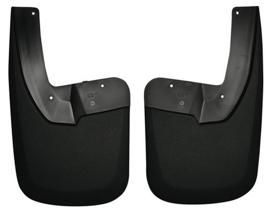 Custom Husky Liners Mud Guards | Fits 2009-2024 Dodge Ram 1500 (19-24 Classic Body Only) 2011-2018 Ram 2500/3500 w/OEM Fender Flares | Rear, 2-pc Black - 57161