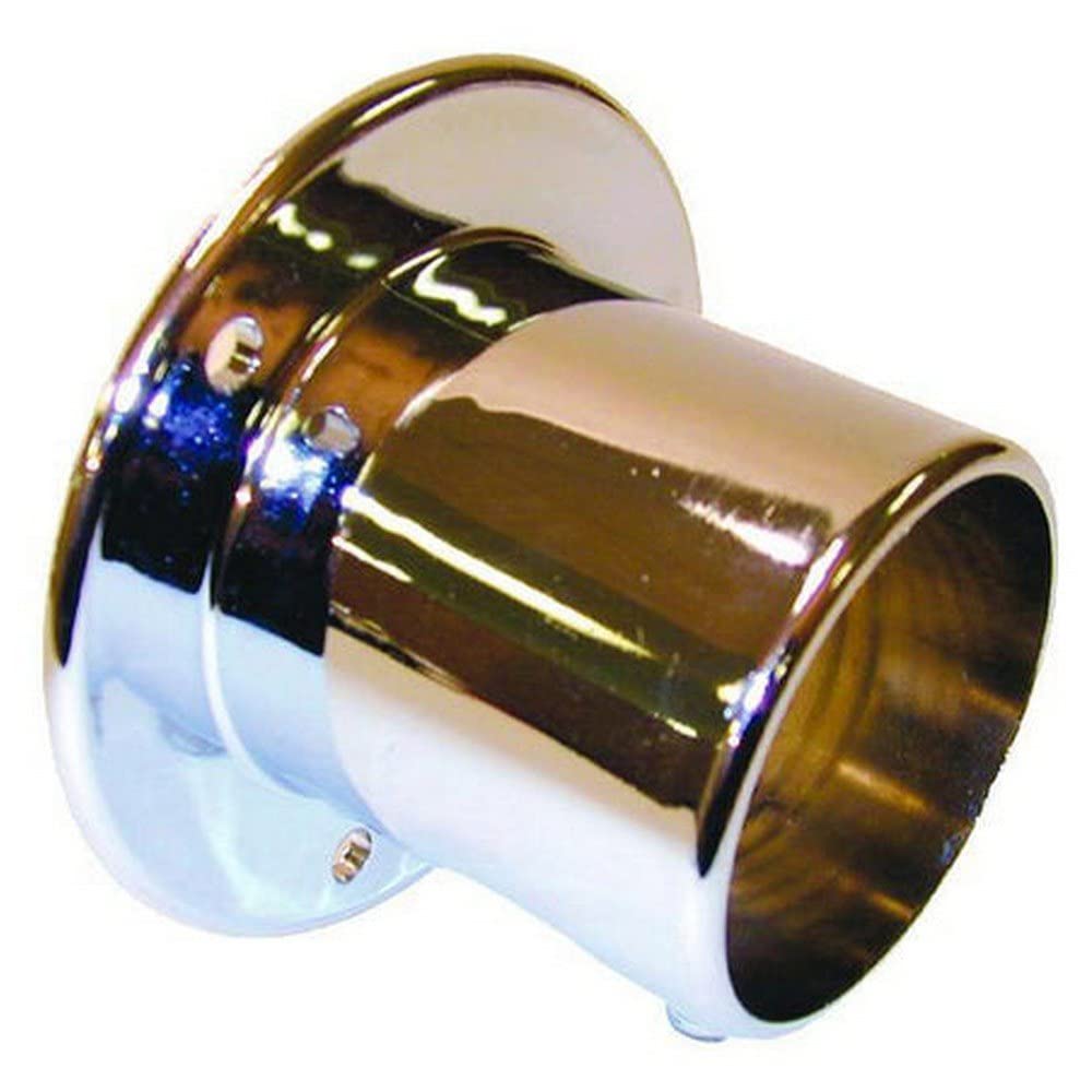 T-H Marine Flange Rigging | Connects to Boat Rigging Hose to Protect Wiring from The Elements | Chrome Plated, 2" Inner Diameter
