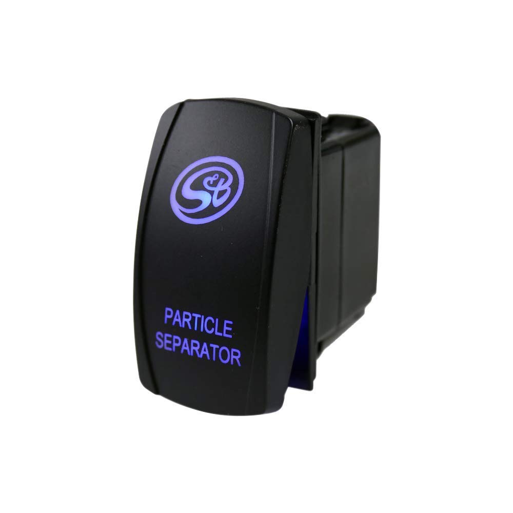 Led Rocker Switch S&B Filters With S&B Logo For Particle Separator