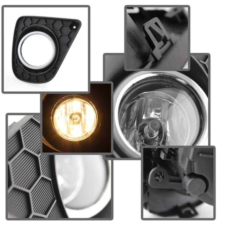Fog Lights Spyder Auto 5079855 Chrome/Clear