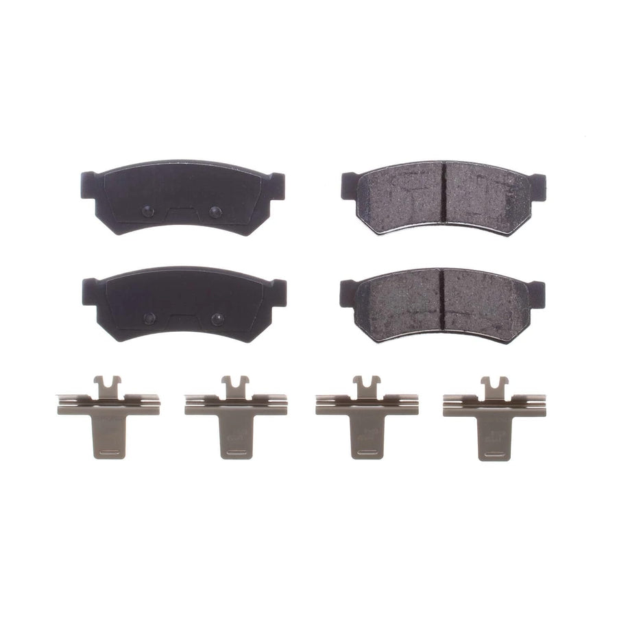 Power Stop Brake Kit Front For Chevrolet Optra 2007 |Suzuki Forenza 2007-08 |Reno 2007-08 - Ceramic Brake Pads With Installation Hardware, 17-1315